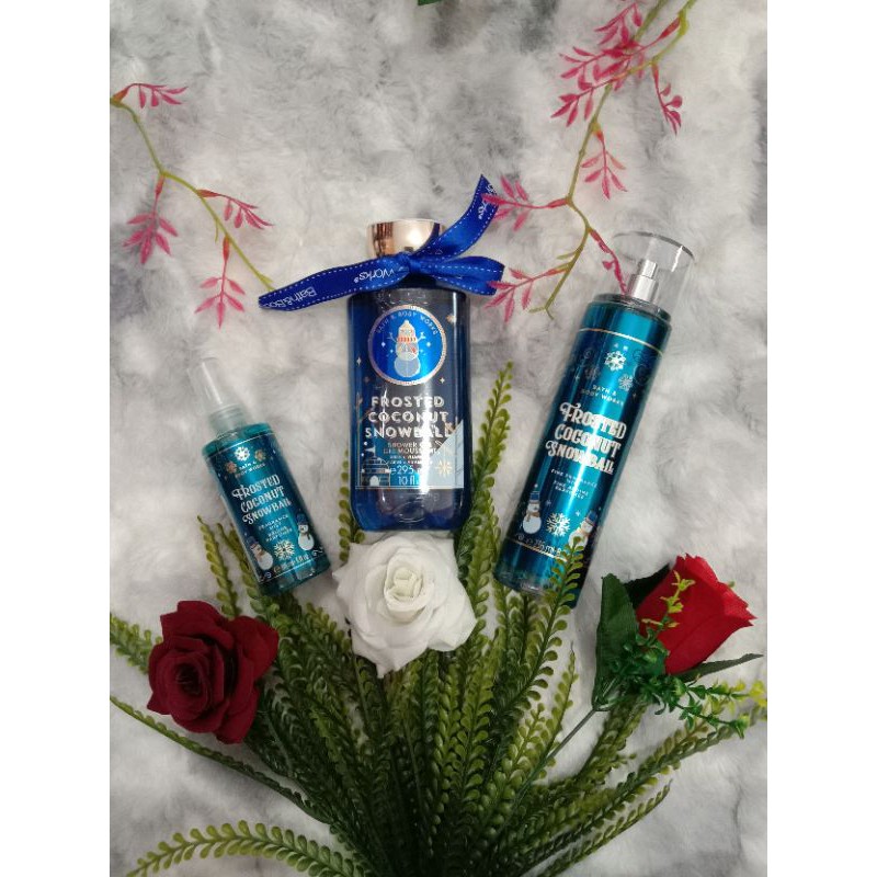 Bath & Body Works "Frosted Coconut Snowball"