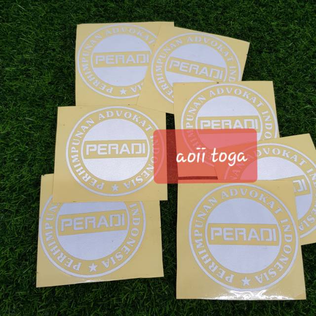 Stiker Peradi Bulat