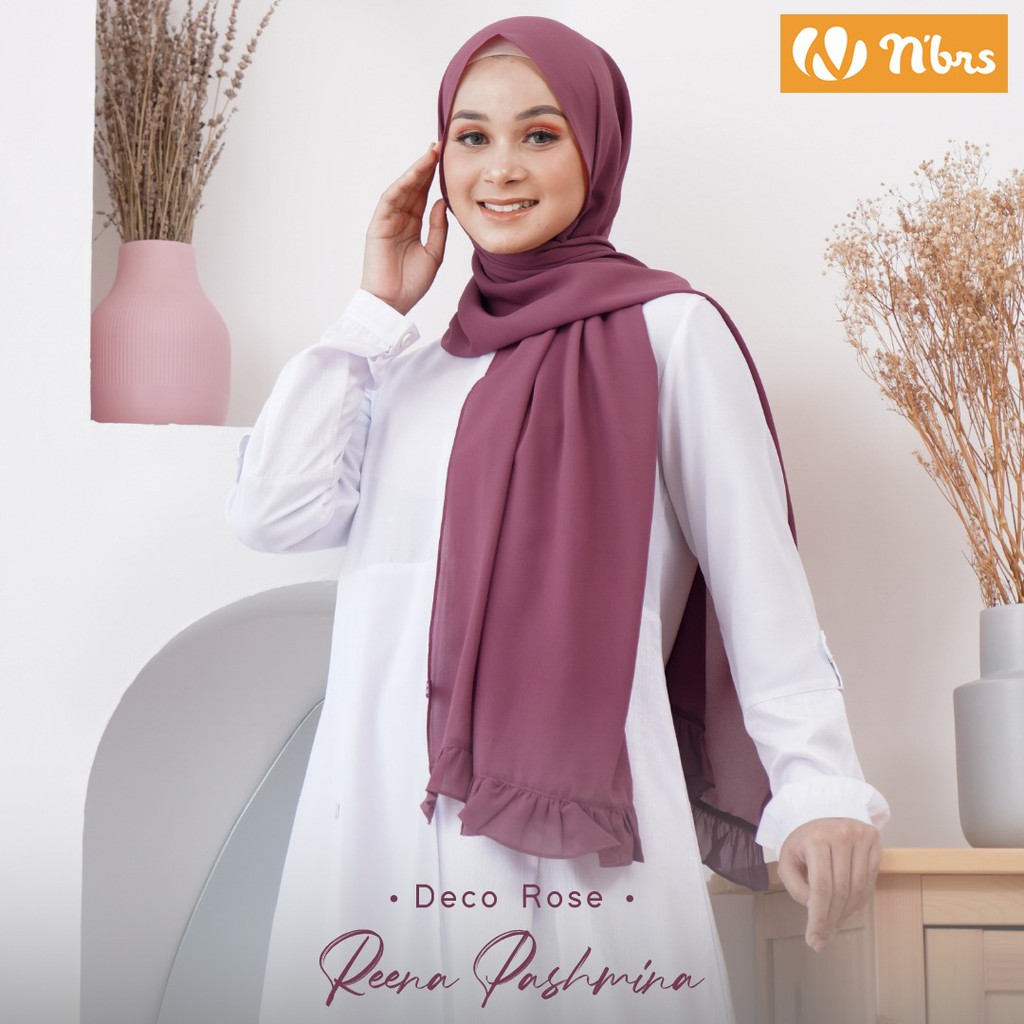 NIBRAS HIJAB REENA PASHMINA TERBARU | NIBRAS | HIJAB PASHMINA 2021