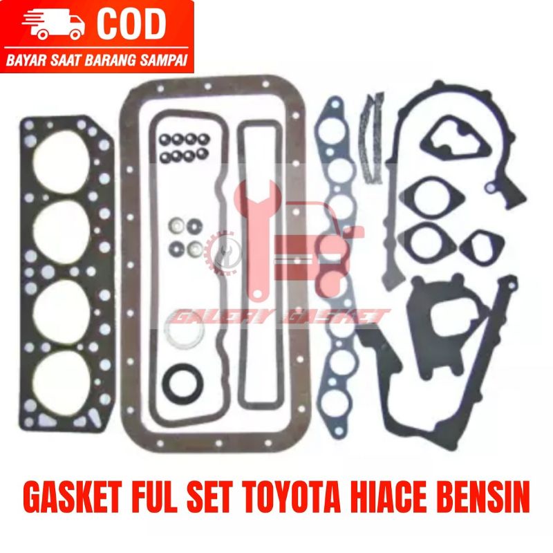 PAKING FUL SET TOYOTA HIACE BENSIN TAHUN 1975-1979 GASKET SET HIACE BENSIN