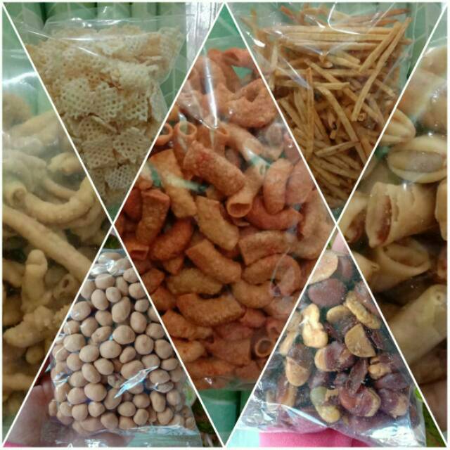 

Aneka camilan 100 gram / CAMILAN /SNACK