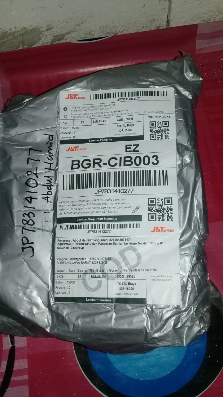 Tirai Gorden / Gorden / Tirai Jendela / Tirai Pintu