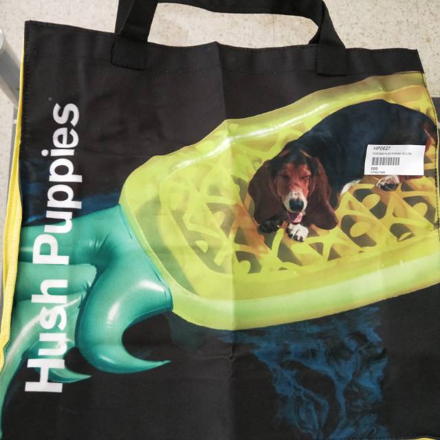 ORIGINAL HUSH PUPPIES TOTE BAG KANVAS