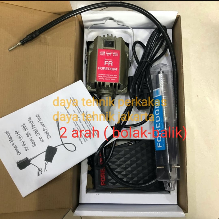 bor gantung foredom FR bolak-balik - bor tuner foredom 2 arah pedal