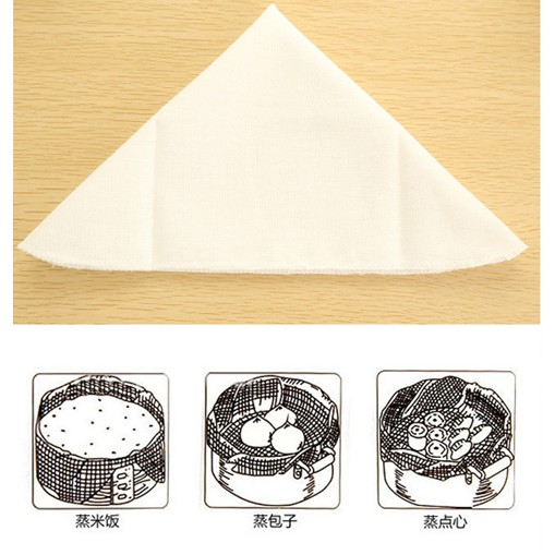 Kain Mengukus Mantau/Bakpao Rebus Mengukus Nasi Tidak Lengket