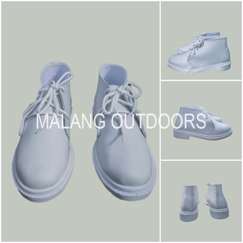 Sepatu PDH Putih Sepatu Paskibra Sepatu Pantopel Pria Putih - 39