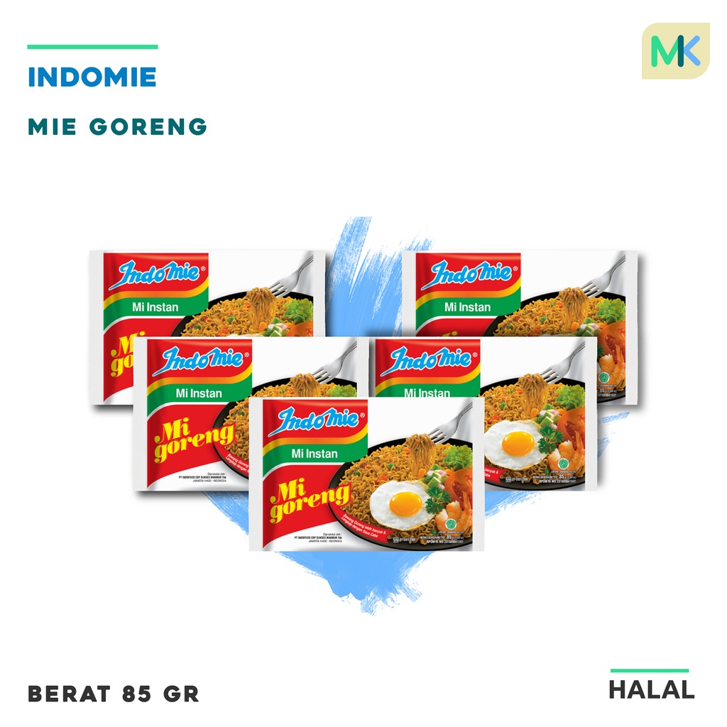 

5 PCS INDOMIE GORENG JUMBO AYAM PANGGANG 127GR