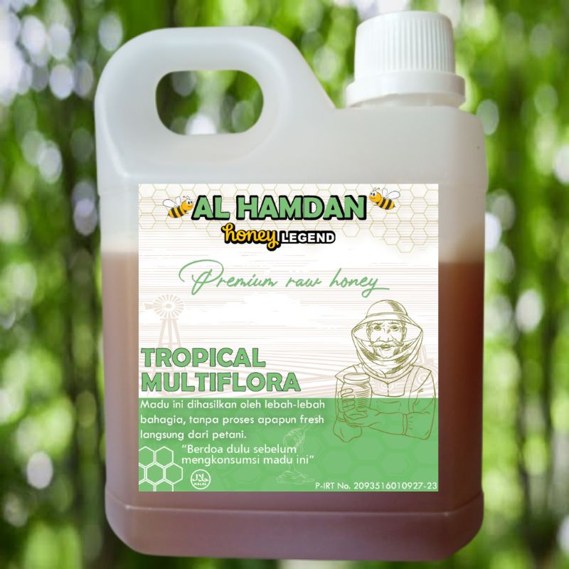 

MADU MULTIFLORA ASLI NEKTAR BUNGA