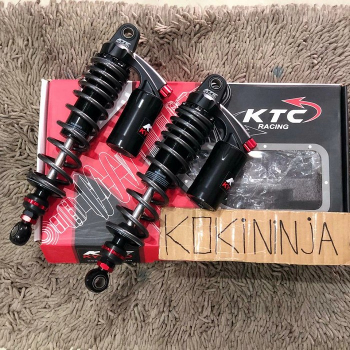 shock ktc extreme xt 08 330mm bebek double klik atas bawah titanium