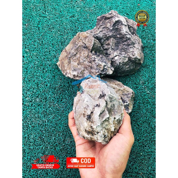 Seiryu Stone Grade A - Batu Iwagumi Aquascape