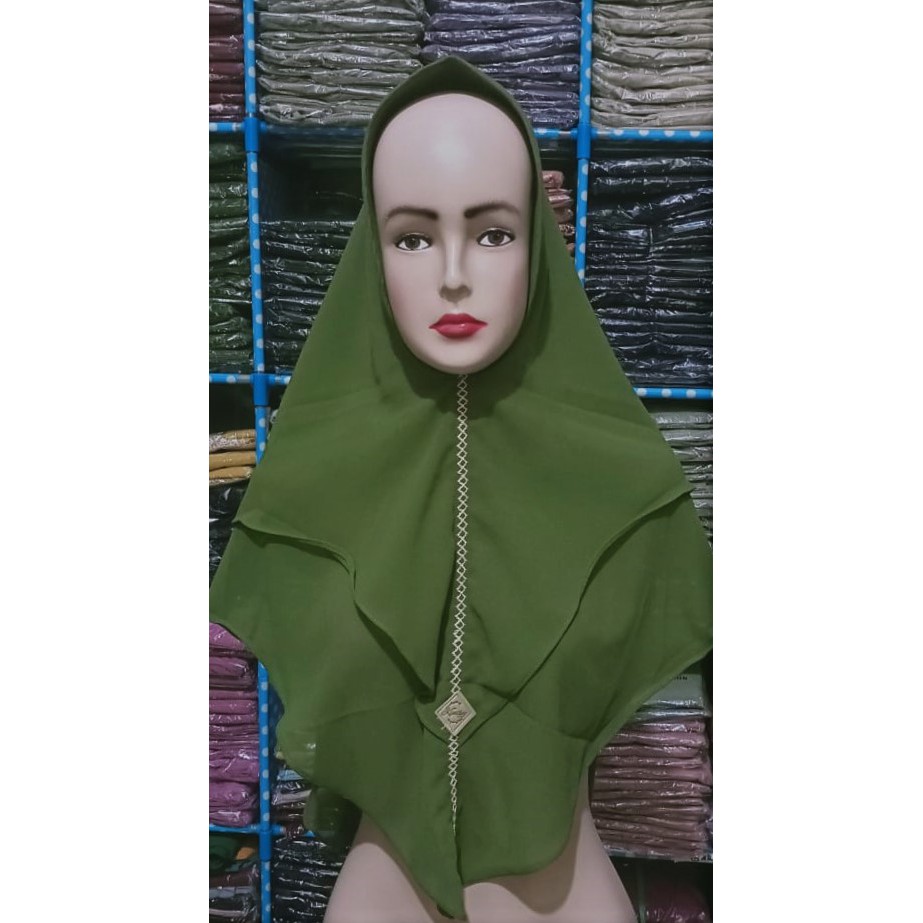 Jilbab INSTAN MAIRA PICOT MATT CERUTY BABYDOLL BY KIMIKEY