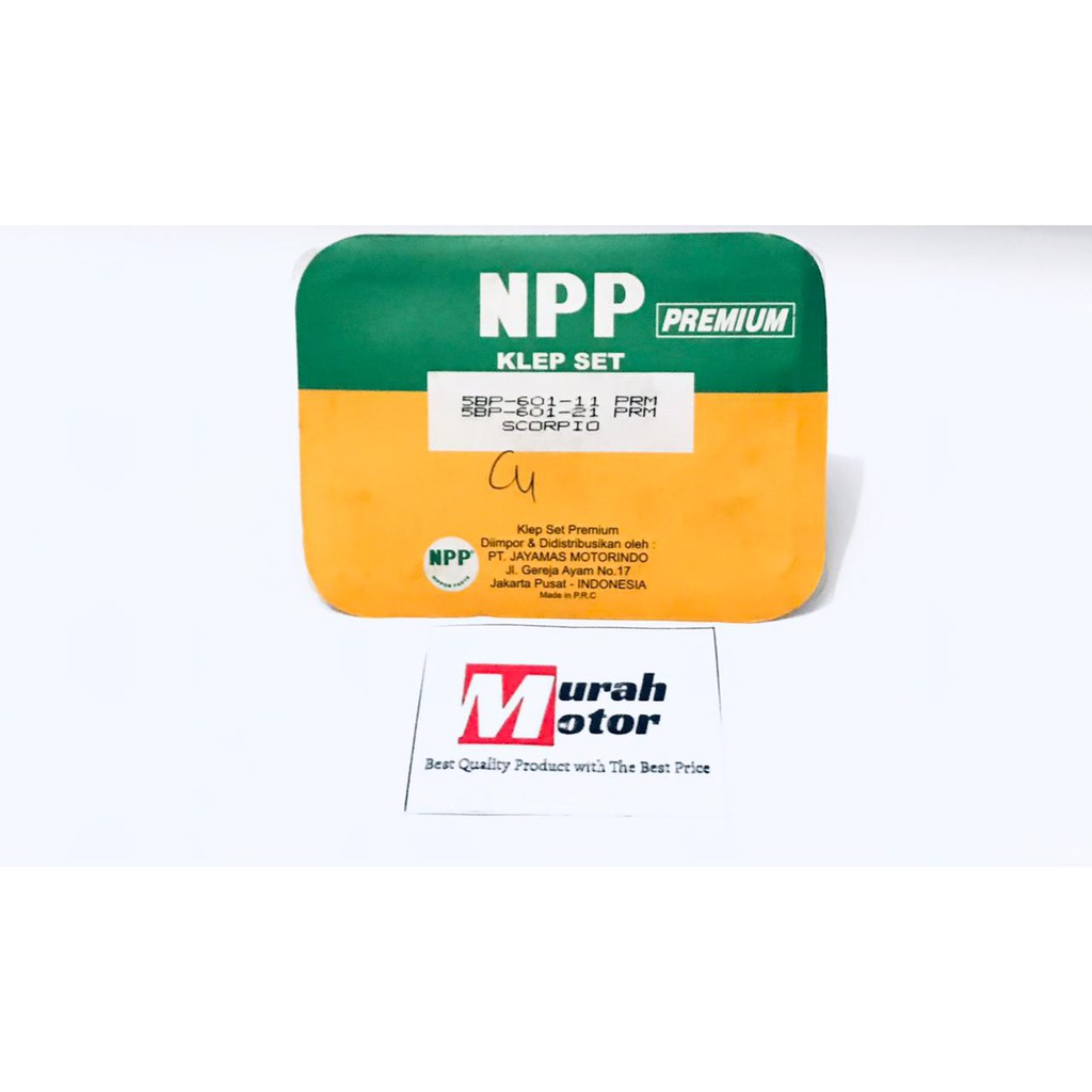 KLEP NPP PREMIUM SCORPIO