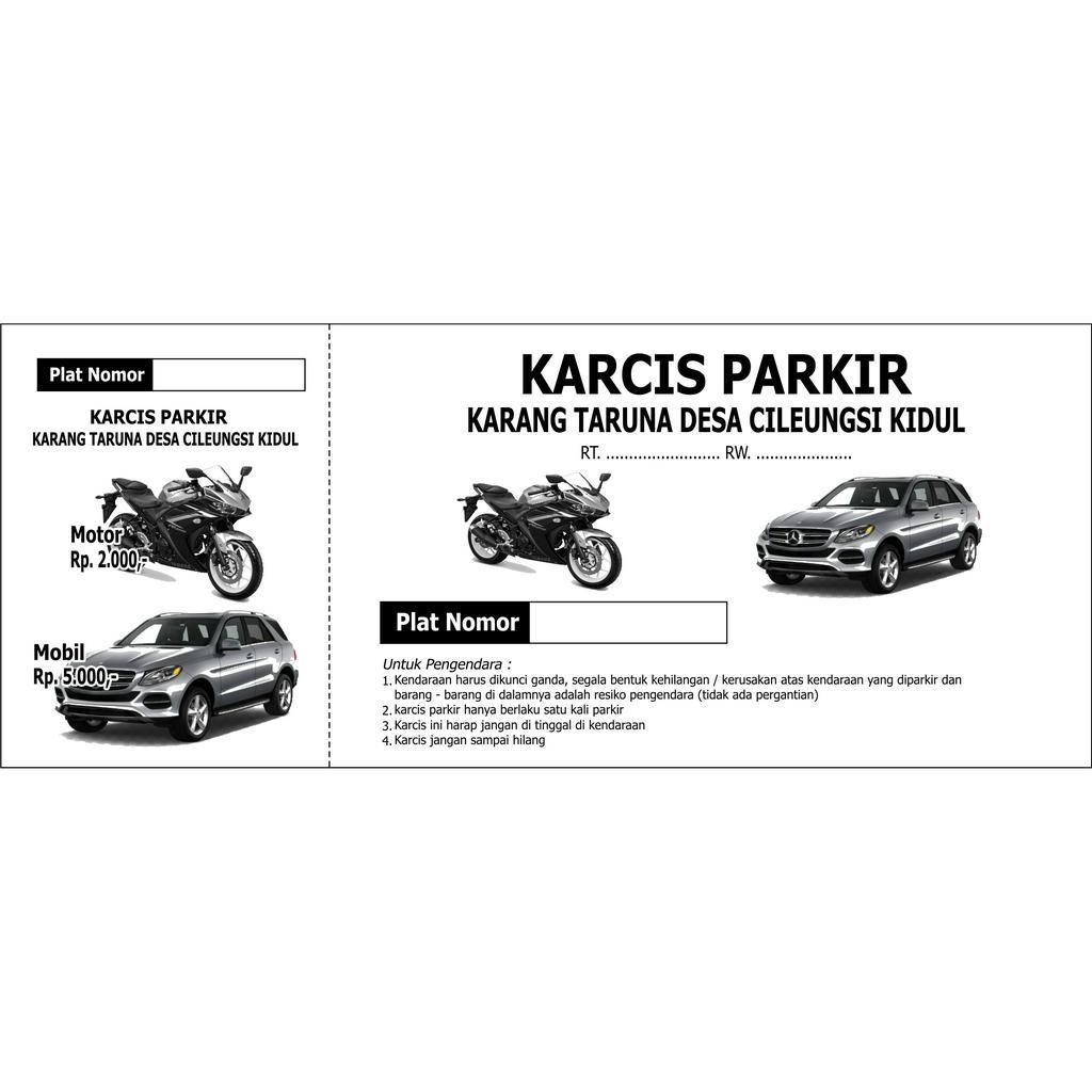 

KARCIS PARKIR UNIVERSAL
