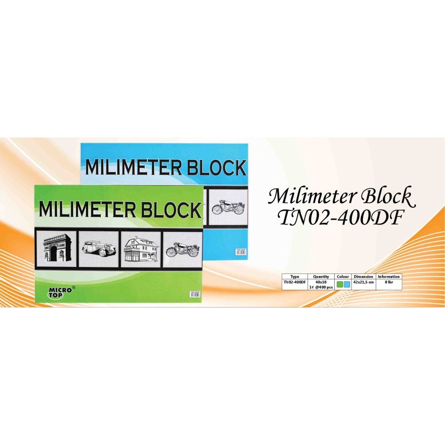

SJS Milimeter Blok Folio/Milimeter Block/Buku Kotak Kotak/Sketch Book