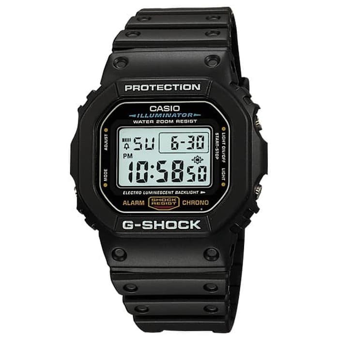 JAM TANGAN ORIGINAL G-SHOCK DW-5600E-1 / DW5600E1 / DW 5600E 1