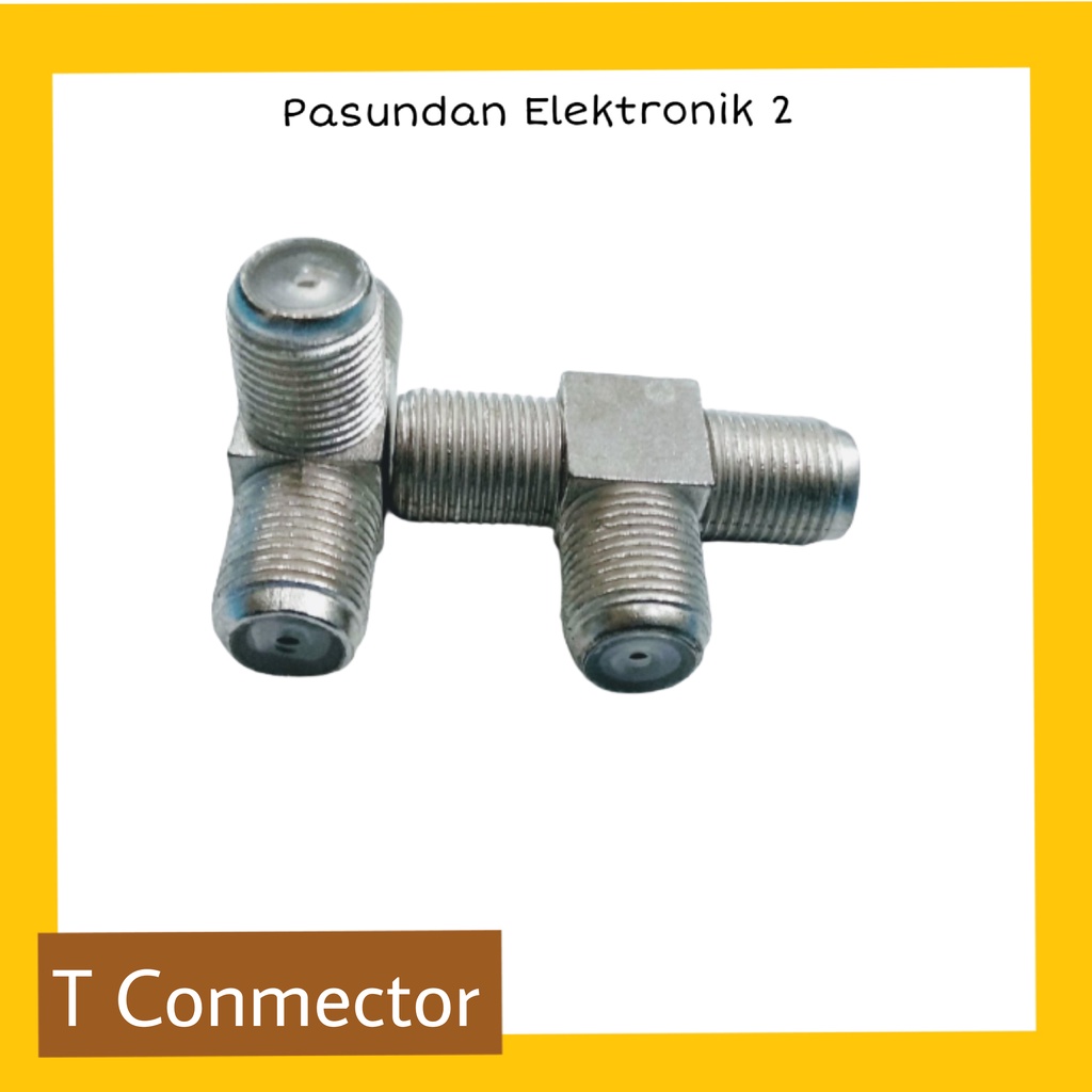 JACK T TV DRAT BESI / T CONNECTOR