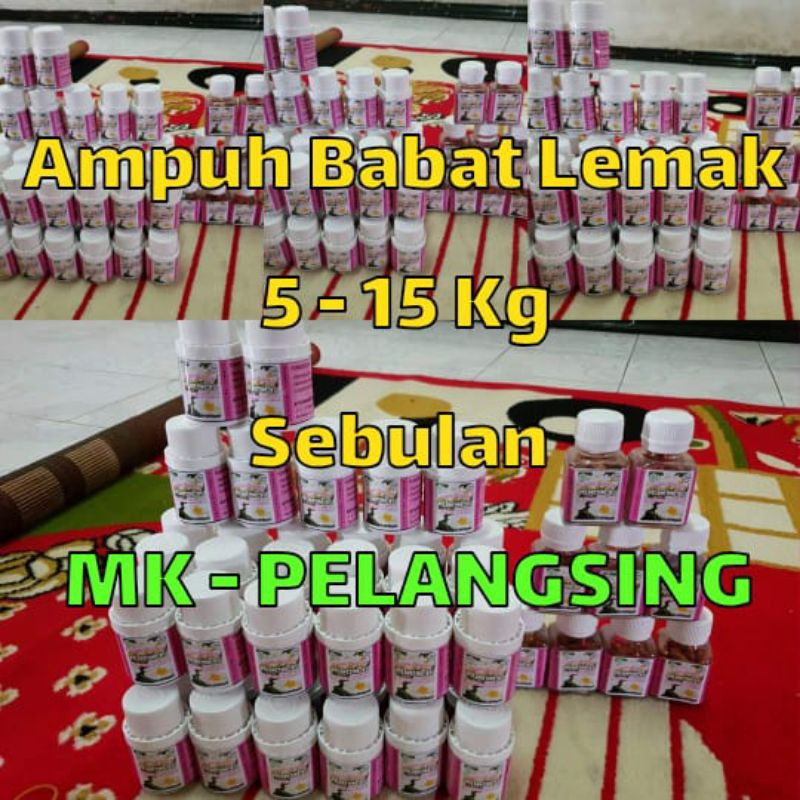 Obat Diet Herbal Ampuh MK Pelangsing Original 100%