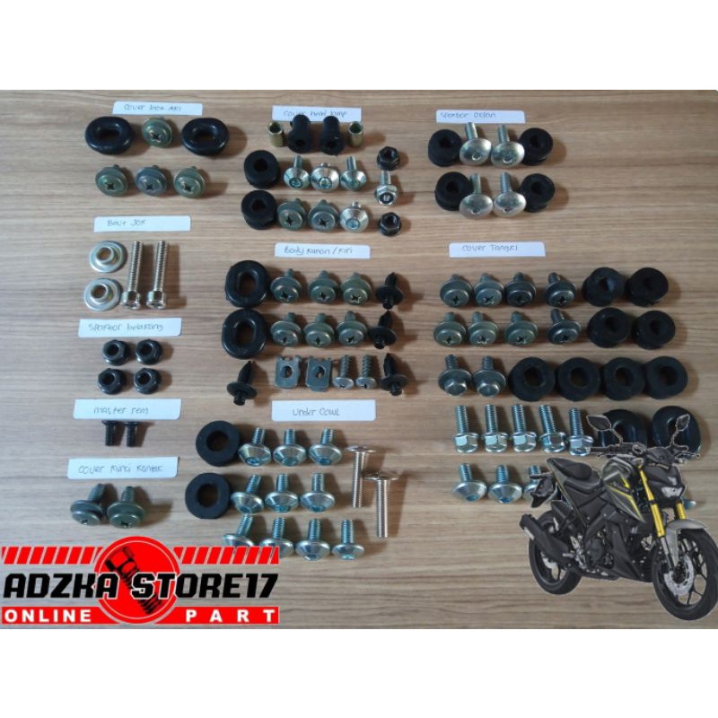 BAUT FULL SET YAMAHA XABRE/BAUT BODY FULLSET YAMAHA XABRE 150