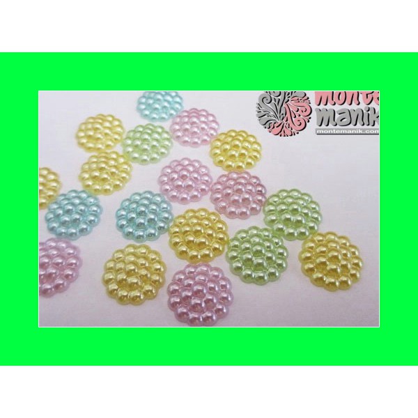 20 Biji Mutiara Belah Anggur  Warna 14 mm MTB-03 Craft Online Shop