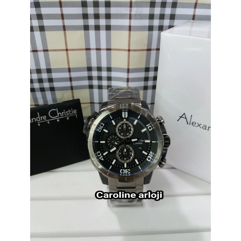 JAM TANGAN PRIA ALEXANDRE CHRISTIE AC6554MC