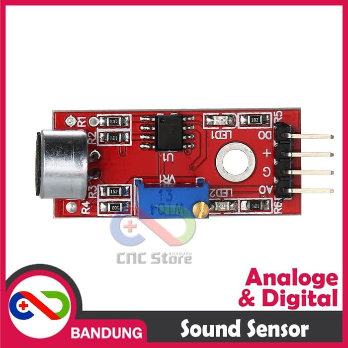 SOUND VOICE DETECTION MICROPHONE SENSOR PENDETEKSI SUARA MODULE