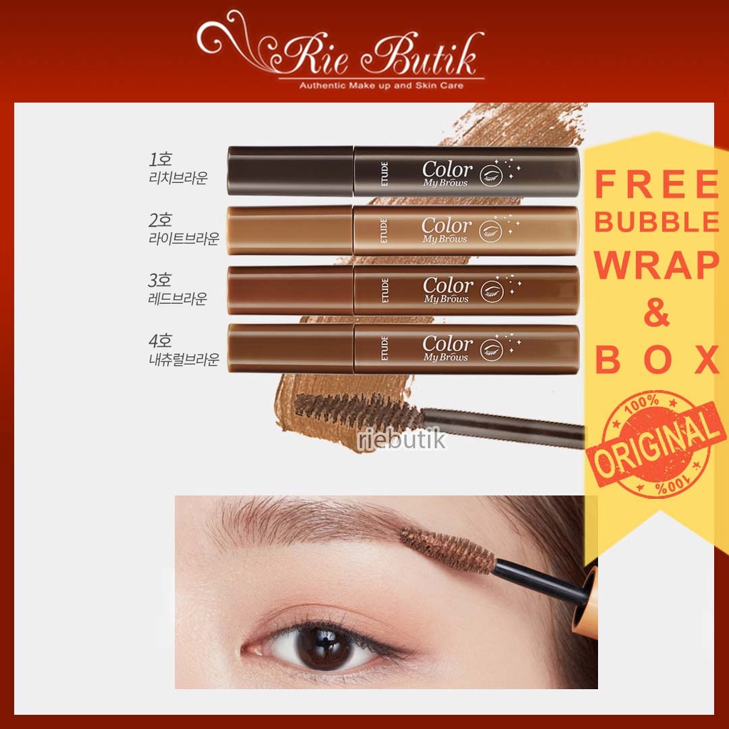 ORI Etude House Color My Brows Maskara Alis 4.5gr / 9g Big size