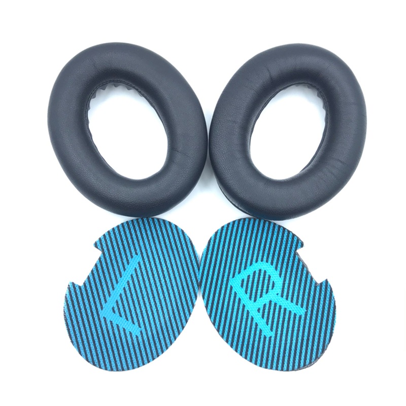 Zzz Bantalan Earpads Memory Foam Lembut Bentuk Bulat Untuk Headphone QC25