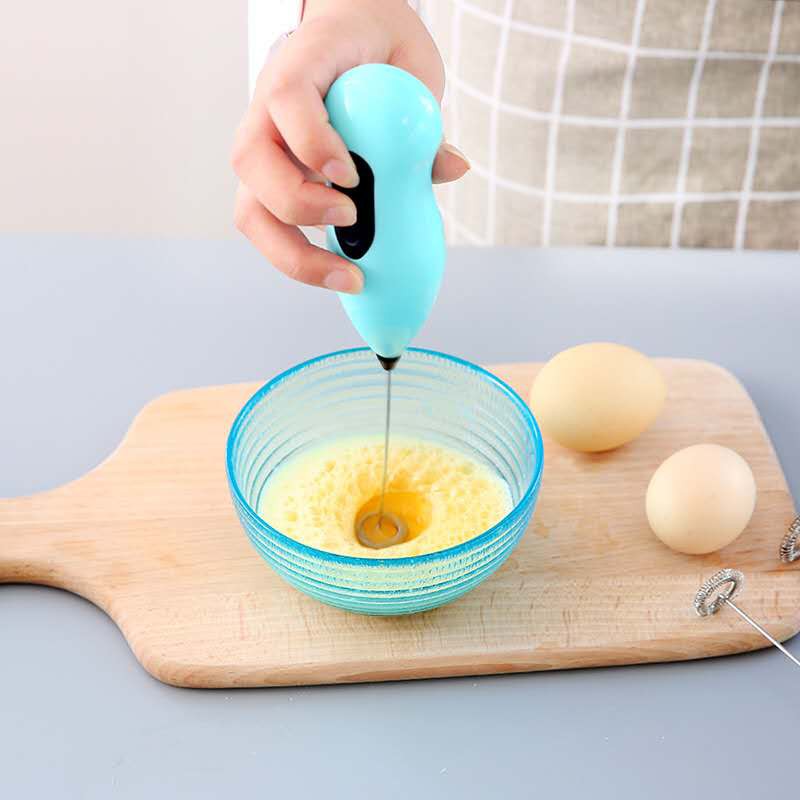 Kocokan Telor Otomatis Mini Hand Mixer Milk Frother Mesin Aduk Adonan