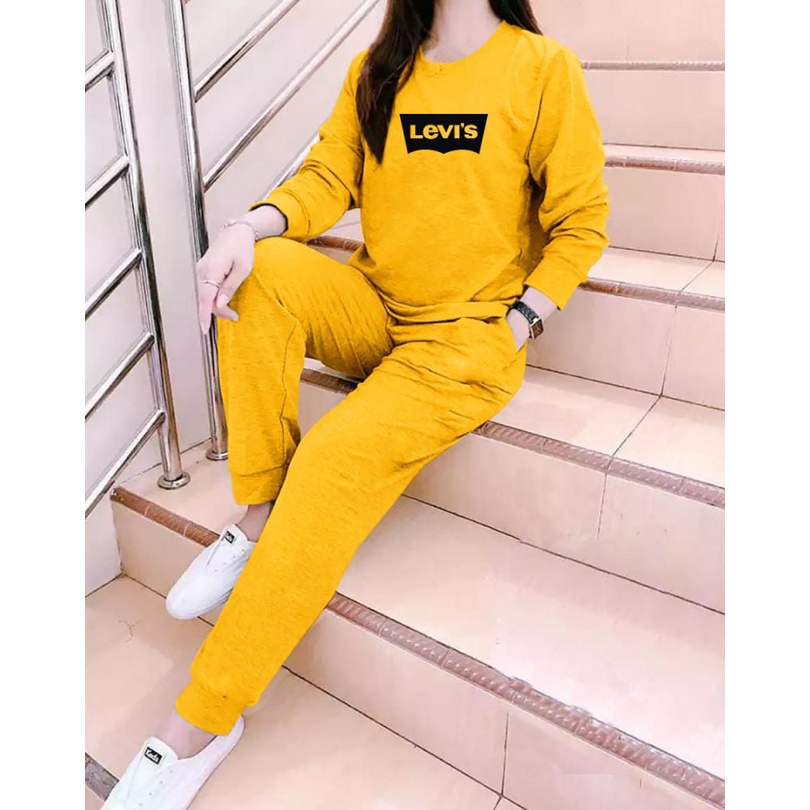 Setelan  GIRL EVIS  / satu set / baju + celana /  fashion wanita /  baju senam -ALIPIO FASHION