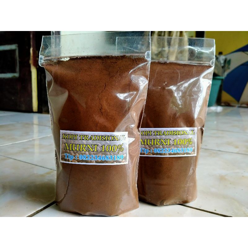 

Terlarissss!!!!! bubuk kopi tradisional murni 100% tanpa campuran