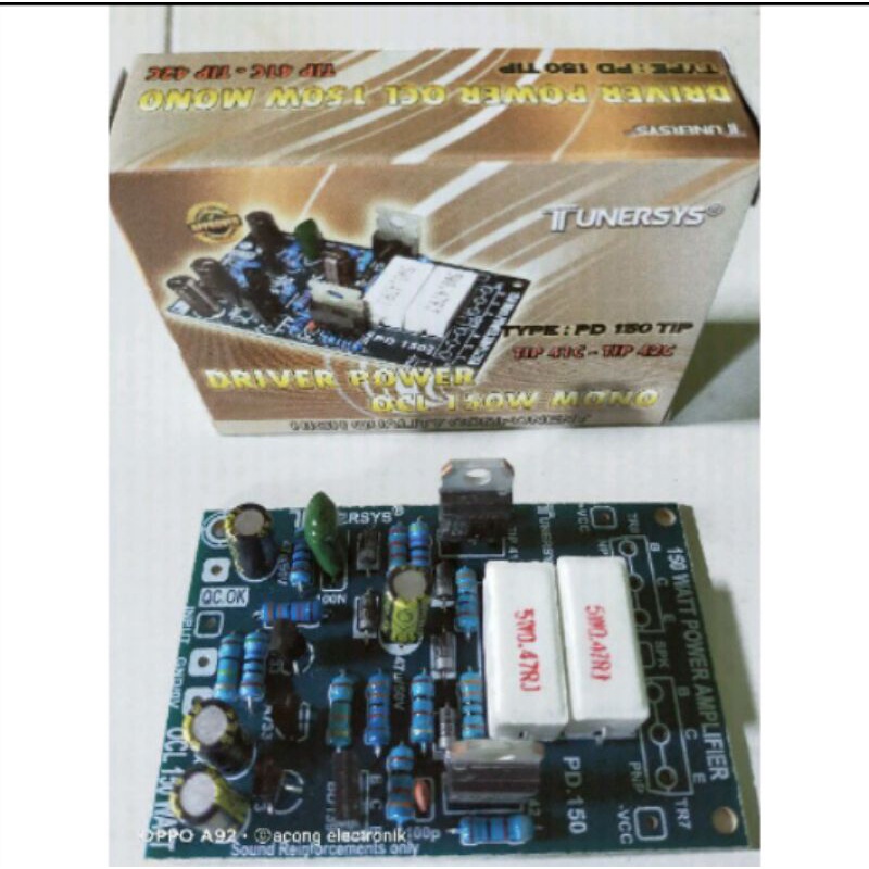 Driver power OCL 150 W MONO