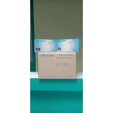 Glove latex powder Gp care