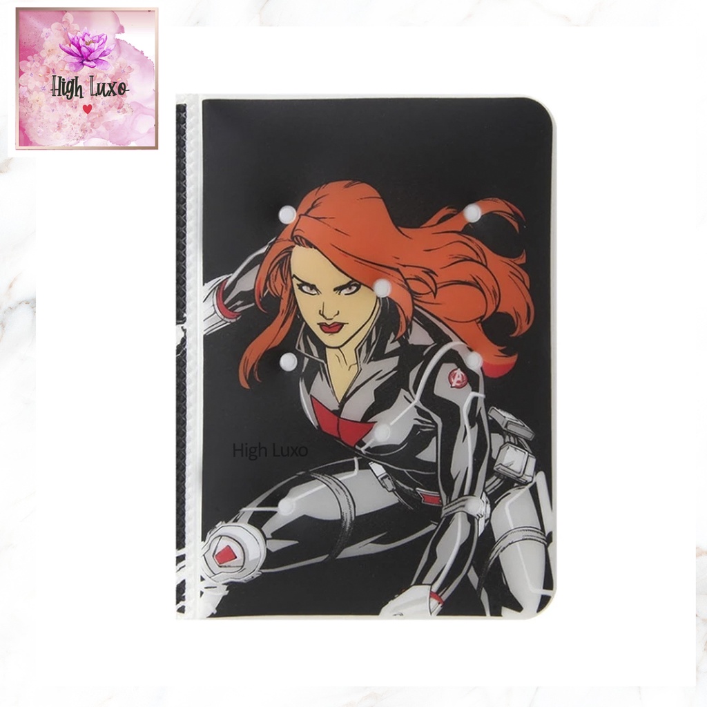 MARVEL PASSPORT COVER MINISO TEMPAT SARUNG PELINDUNG PASPOR AVENGERS KEREN PLASTIK SERBAGUNA SEKAT D