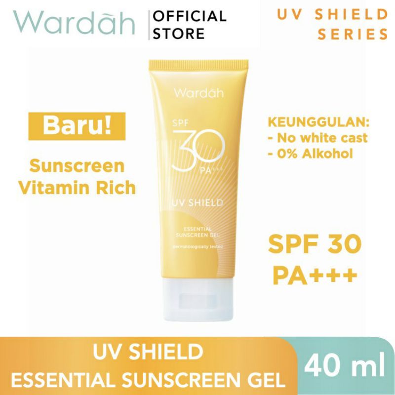 Wardah UV Shield Sunscreen Gel SPF 30 (Kuning)