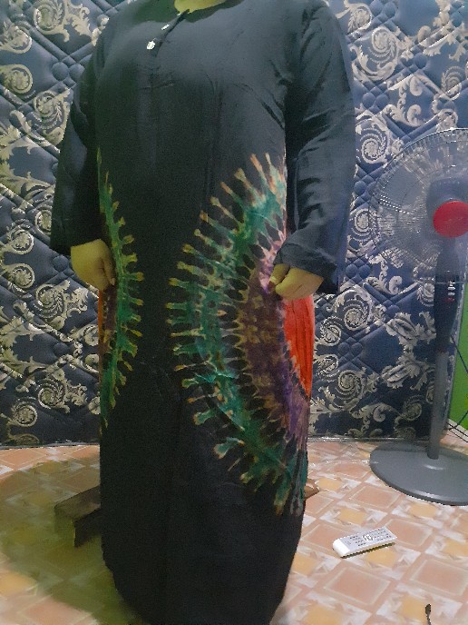 Gamis Super Jumbo Ld 140 Daster Muslim Lengan Panjang Busui Bahan Adem Nyaman Murah Berkualitas