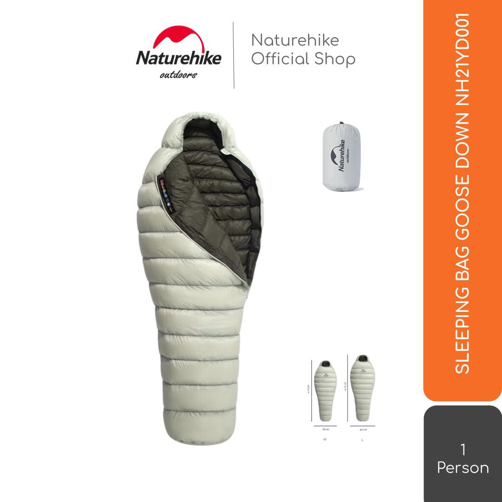 Naturehike Sleeping Bag Firework Down Bulu Angsa NH21YD001 Ultralight