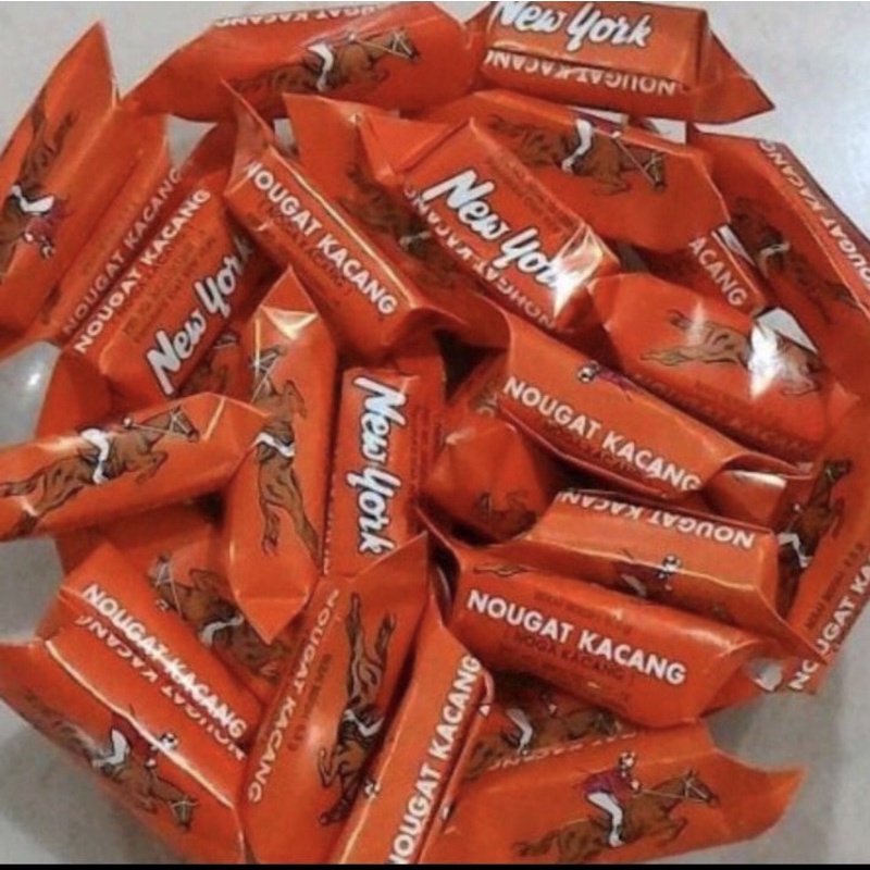 

Permen nouget newyork | Permen nouget kacang (250gram)