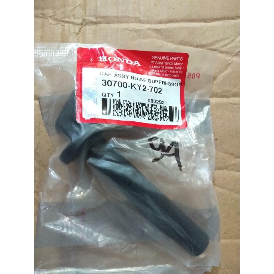 Cop Busi Tutup Busi Cangklong Kepala Busi Cap Assy Noise Suppressor Honda Cb 150 R New 30700 KY2 702