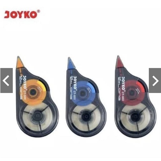

CORRECTION TAPE TIPEX KERTAS JOYKO CT 522 / TIP EX 12m
