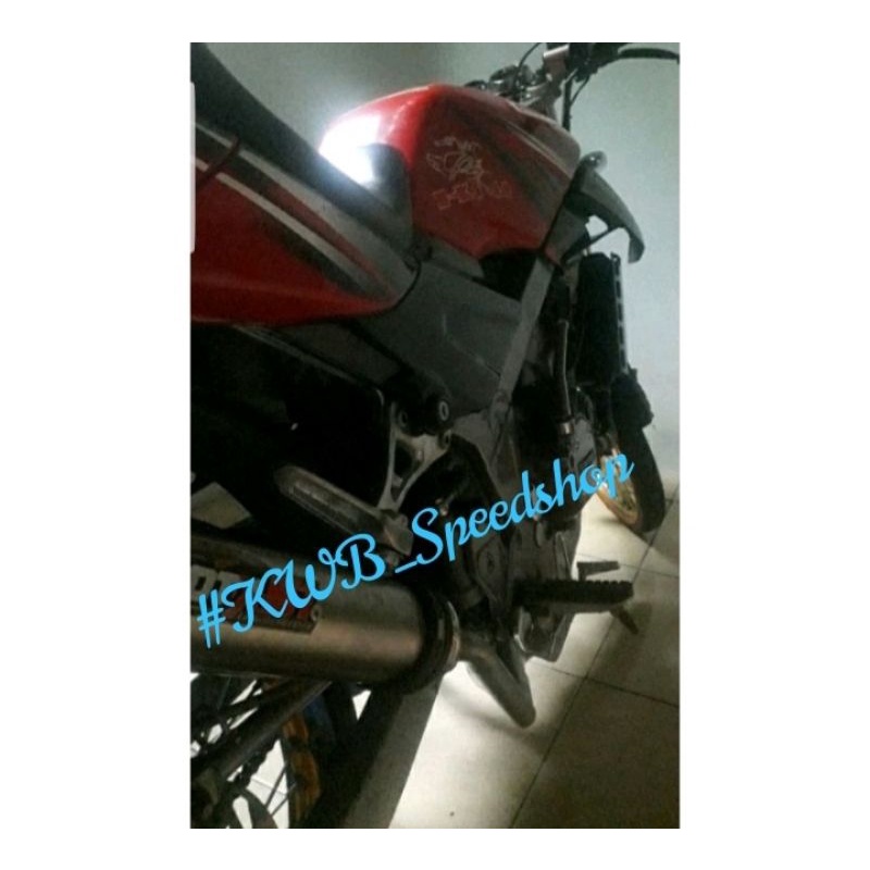 Postep ninja r non jomblo step Ninja R non jomblo knalpot cobra foot step belakang ninja power footstep non jomblo Ninja R Ninja R Ninja Rmodel aprilia knalpot Cobra &amp; super 1set sepasang