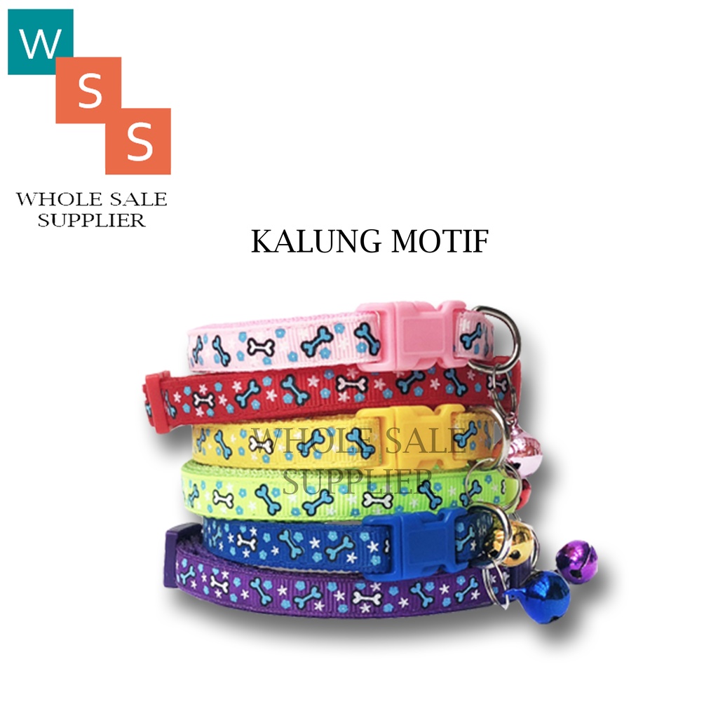 KALUNG MOTIF UNTUK KUCING, ANJING DAN MUSANG