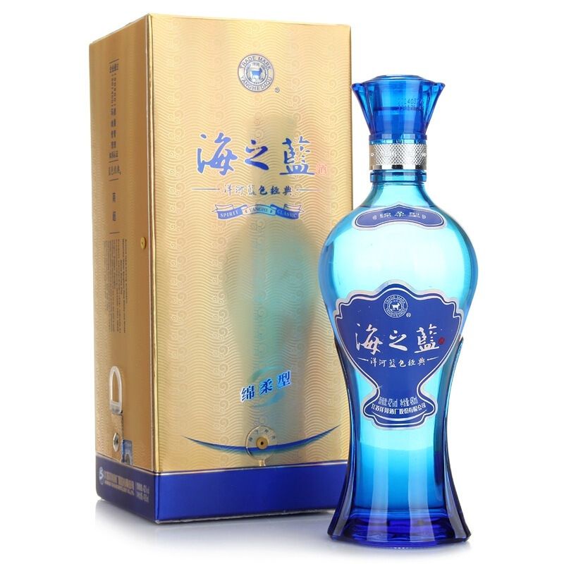 

Hai Zhi Lan Yang He 480ml Ocean Blue 海之蓝洋河