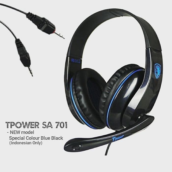 Headset Gaming Sades T-Power Gaming Headset Headphone SA-701