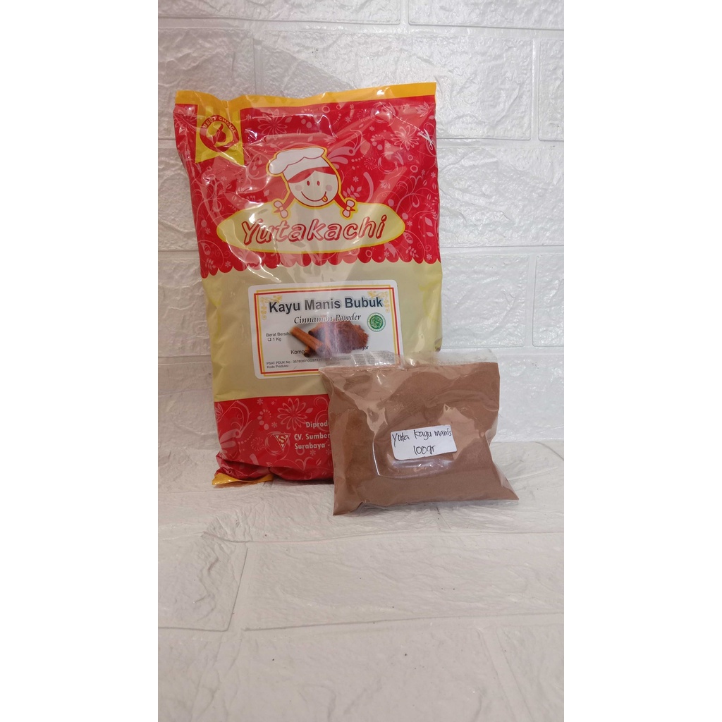 

(Ready Stock) Yutakachi Bubuk Kayu Manis Kemasan 100gr