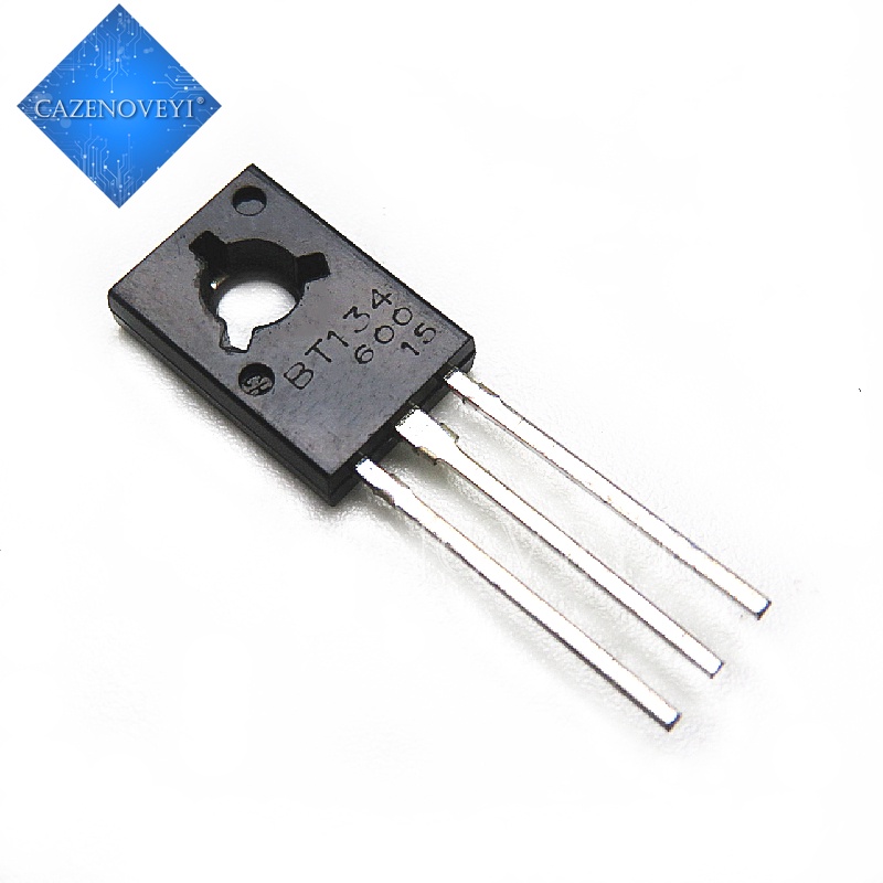 10pcs / lot Sparepart Komponen Elektronik Chip BT134-600E BT134-600 BT134 TO-126