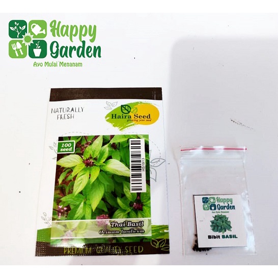 BIBIT BASIL HAIRA SEED REPACKING