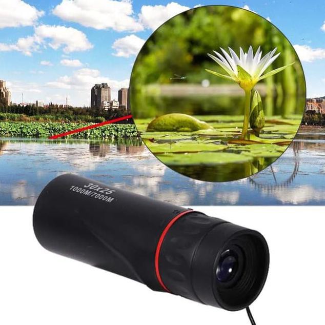 High Definition Monocular Waterproof Portable Compact Pocket Telescope 10x Zoom