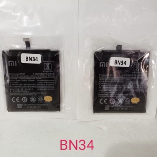 BATERAI REDMI 5A BN34 ORIGINAL