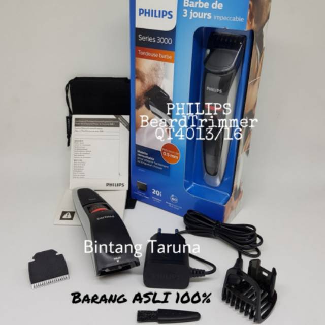 BeardTrimmer Philips QT4013 Pencukur Elektrik Philips QT4013 Cukuran