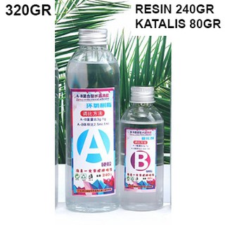 Cairan Resin Bening IMPOR Katalis Resin Clear Resin 